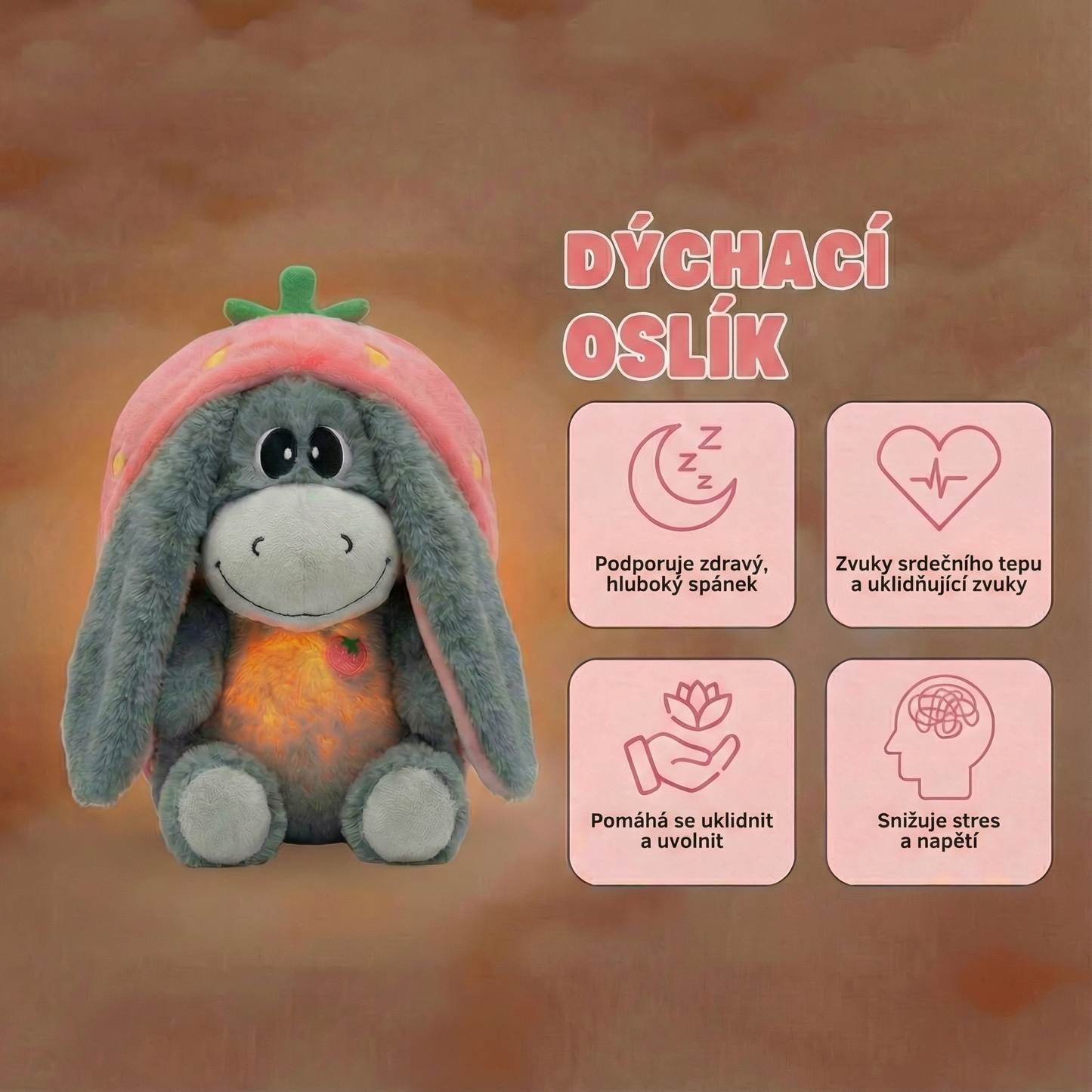 Dýchající oslík